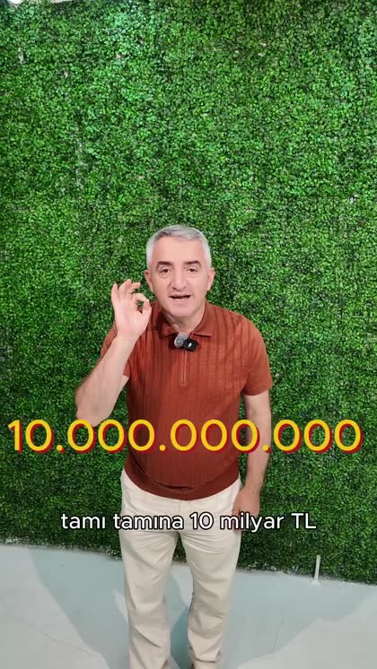 Tam tamına 10 milyar TL